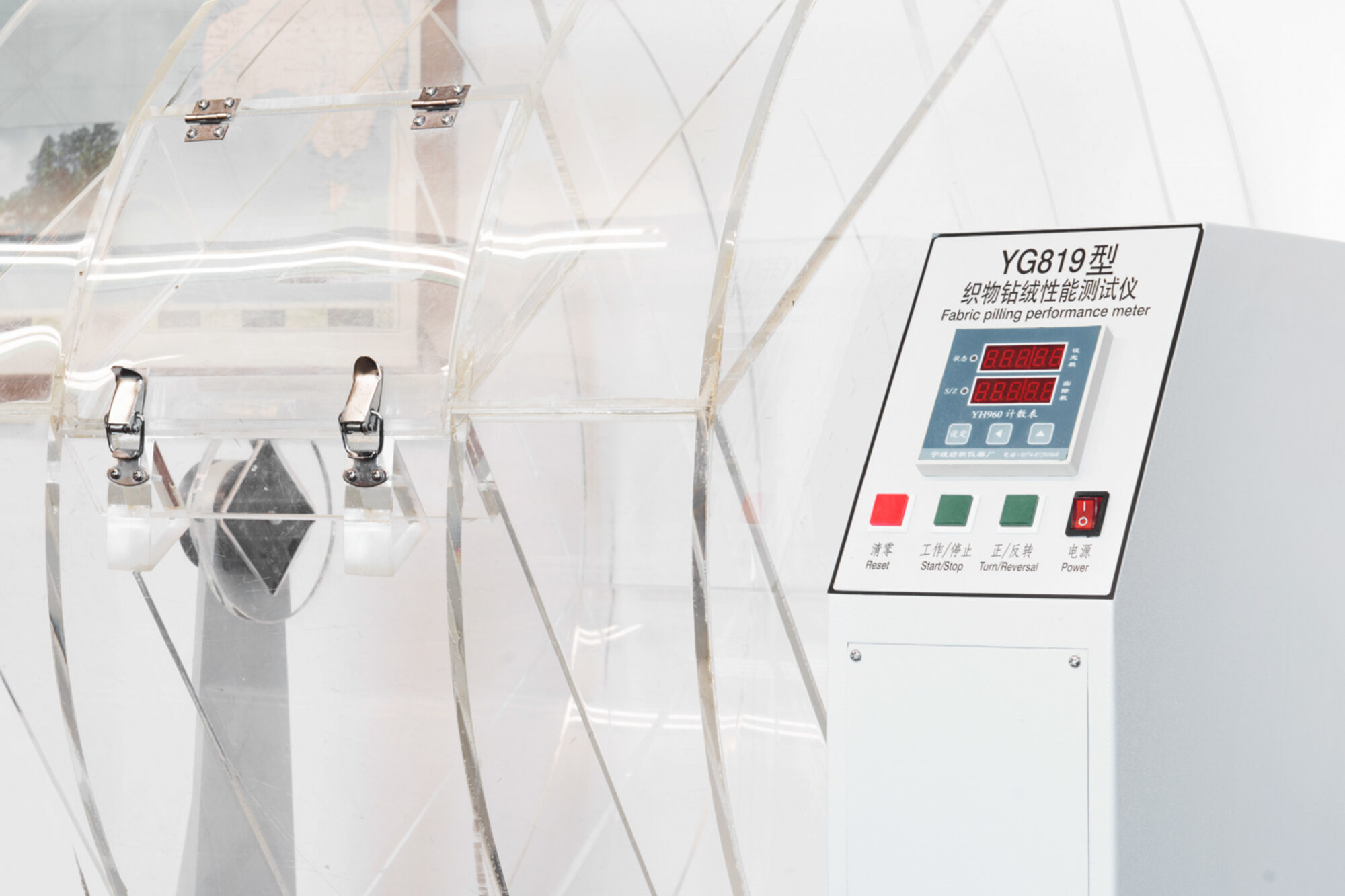 Il rotating box trasparente per il condizionamento del campione